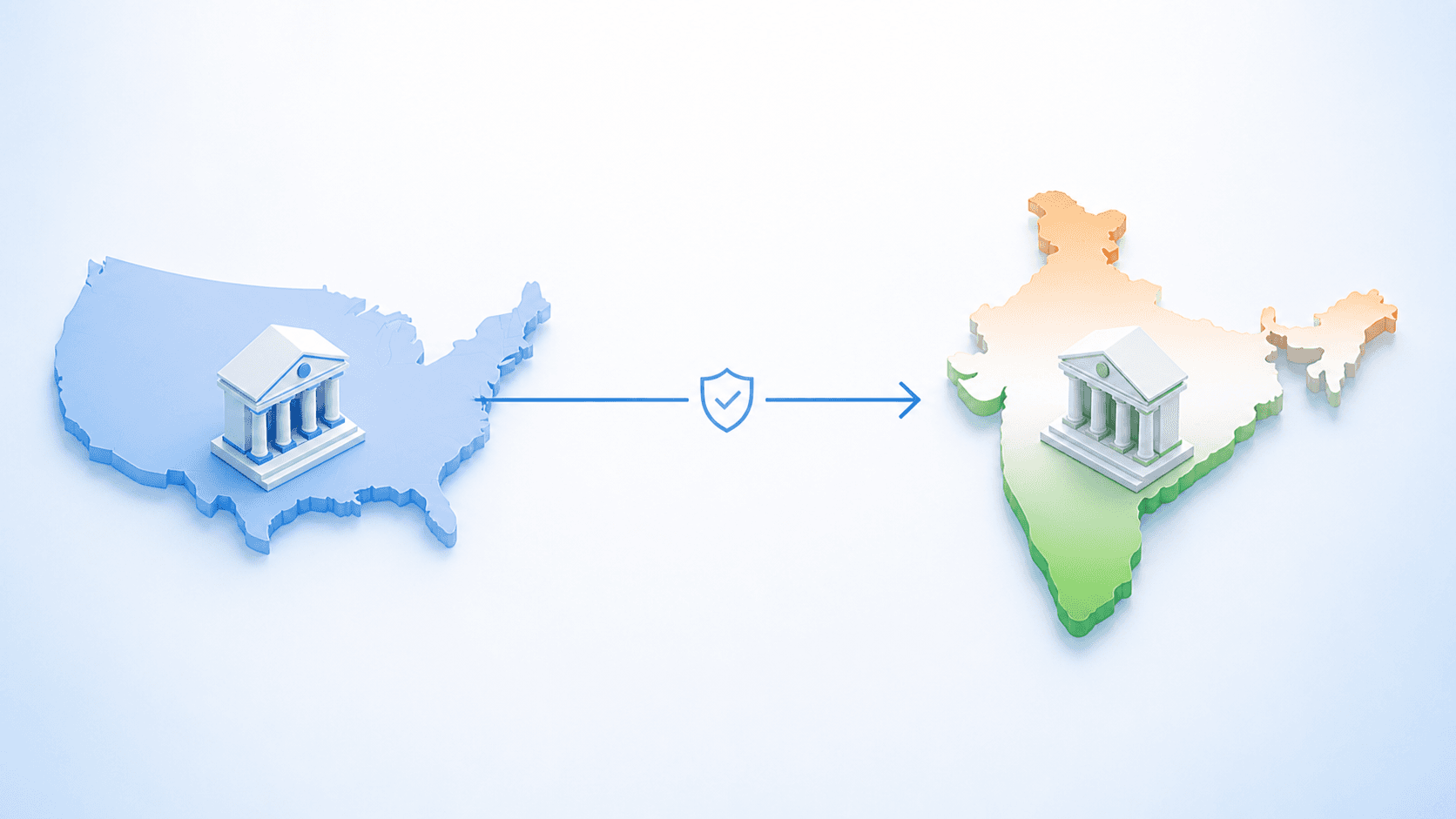 Large money transfer from USA to India comparing USD to INR exchange rates