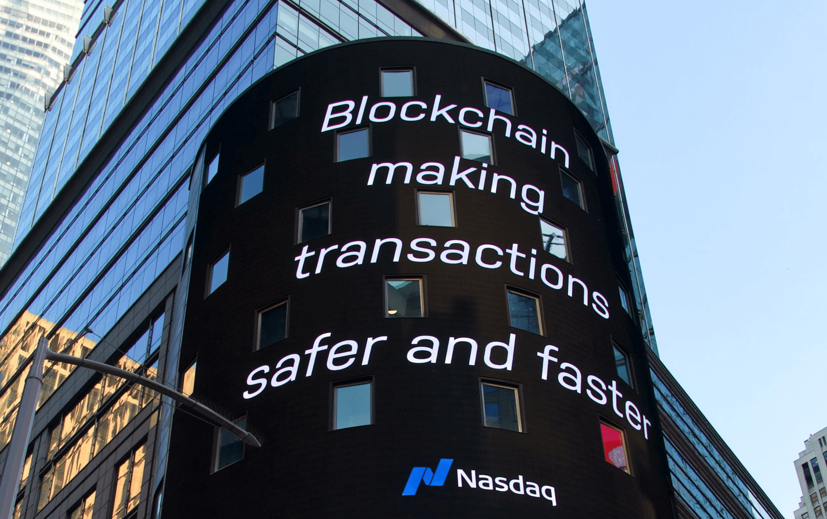 Diagram representing blockchain transaction records
