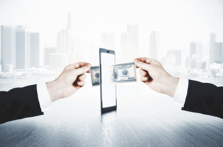 Illustration of international money transfer options